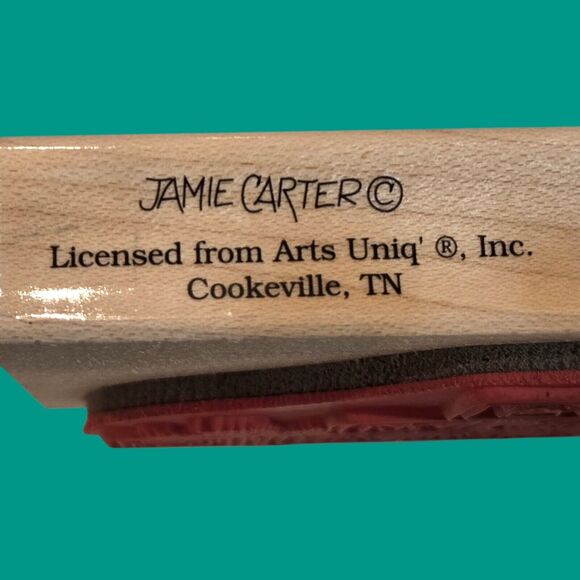 Susan Wheeler Holly Pond Hill Snow Bunnies & Jamie Carter Christmas Rubber Stamp - Picture 11 of 16